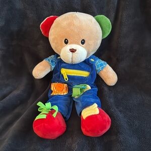 Linzy Plush 16" Educational Plush Teddy Bear
